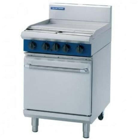 Blue Seal Evolution Series G504B Smooth Griddle Static Oven Range 6KW