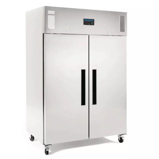 Polar G595 G-Series Upright Double Door Freezer 1200Ltr