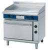 Blue Seal Evolution Gas 1/3 Ribbed Chrome Griddle Electric Static Oven