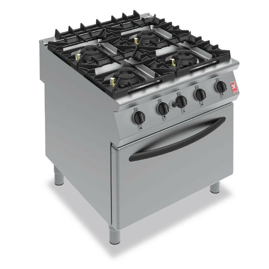 Falcon F900 Series G9184 Four Burner Gas Range Oven 45.5kW