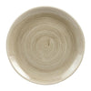 Churchill Stonecast Patina Antique Taupe Evolve Coupe Plate 10.25" Case Size 12 - Cater-Connect Ltd