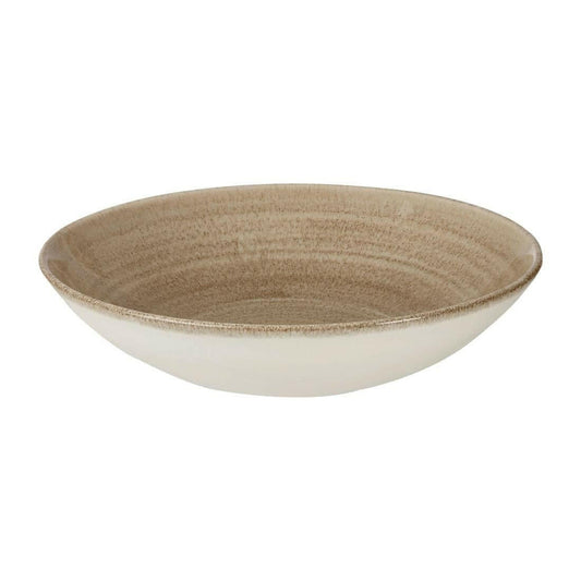 Churchill Stonecast Patina Antique Taupe Evolve Coupe Bowl 7.25" Case Size 12 - Cater-Connect Ltd