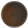GenWare Terra Porcelain Rustic Copper Low Presentation Plate 18cm