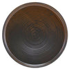 GenWare Terra Porcelain Rustic Copper Low Presentation Plate 25cm