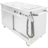 Parry MSB12 Heated Bain Marie Top Mobile Servery 3 x 1/1GN
