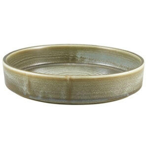 Genware Terra Porcelain Matt Grey Presentation Bowl 20.5cm Case Size 6 - Cater-Connect Ltd