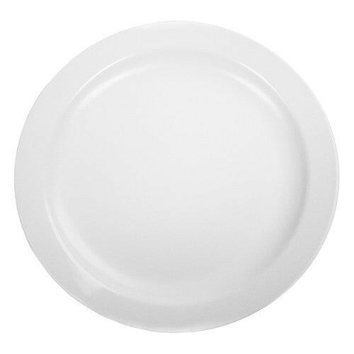 Polycarbonate White Dinner Plate 23cm