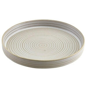 GenWare Terra Stoneware Antigo Barley Presentation Plate 26cm