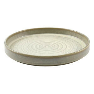 Genware Terra Porcelain Matt Grey Presentation Plate 26cm Case Size 6 - Cater-Connect Ltd