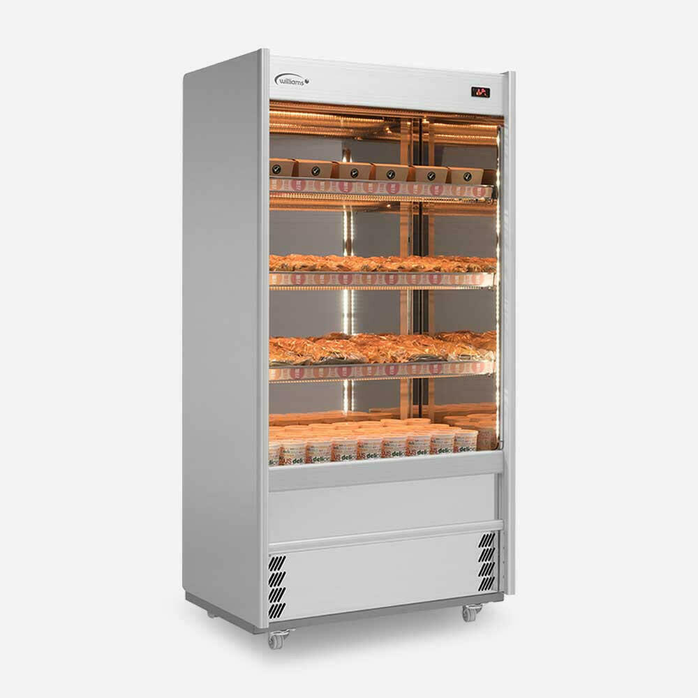 Williams Gem XS100-SCO Stainless Steel Heated Multideck Merchandiser - Cater-Connect Ltd