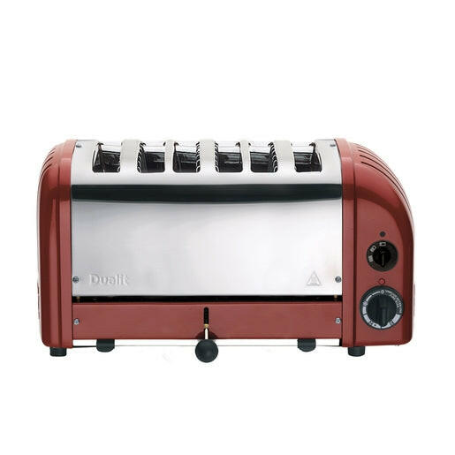 Dualit Red 6 Slot Vario Toaster 60154
