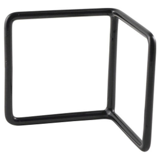 Black Anti Slip L Shape Riser 10 x 10 x 10cm - Cater-Connect Ltd