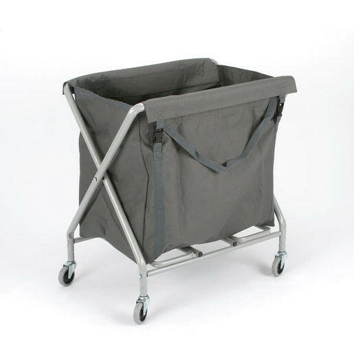 Laundry Cart Folding 240 Ltrs - Cater-Connect
