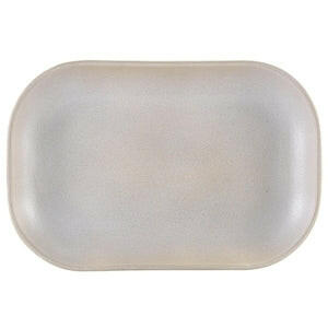GenWare Terra Stoneware Antigo Barley Rectangular Plate 29x19.5cm Case Size 6 - Cater-Connect Ltd