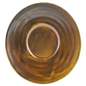 GenWare Terra Porcelain Rustic Copper Saucer 11.5cm