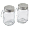 Mason Jar Salt & Pepper Shaker Set