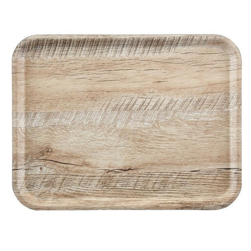 Natural Wood Effect Tray 33 x 43cm - Cater-Connect
