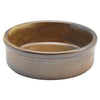 GenWare Terra Porcelain Rustic Copper Tapas Dish 10cm Case Size 12 - Cater-Connect Ltd