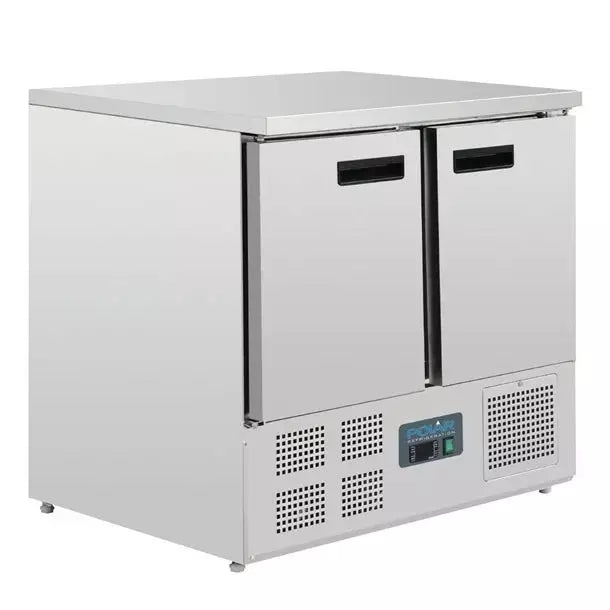 Polar U636 G-Series Double Door Counter Fridge 240Ltr - Cater-Connect Ltd