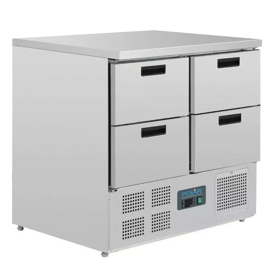 Polar U638 G-Series 4 Drawer Counter Fridge 240Ltr - Cater-Connect Ltd