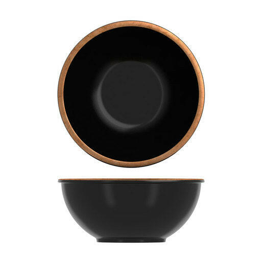 Copper / Black Utah Melamine Bowl 3.2L (Pack Size 6) - Cater-Connect