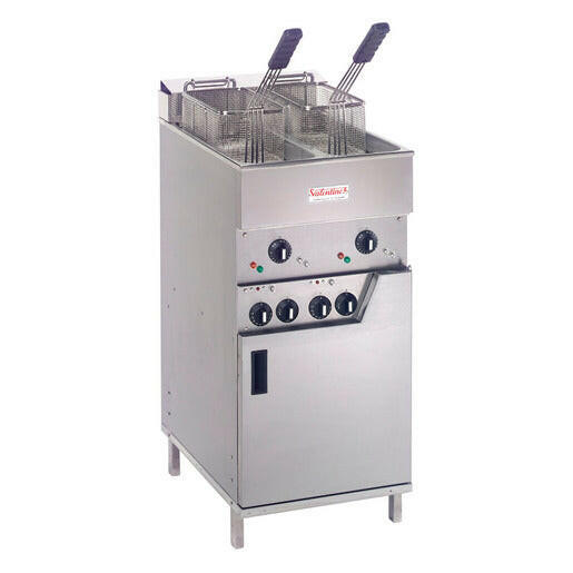 Valentine EVO2200 Electric Fryer 2 Pan 2 Basket - Cater-Connect