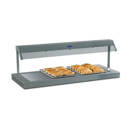 Victor HDU40ZG Heated Display Unit w.Gantry&GlassTop - Cater-Connect