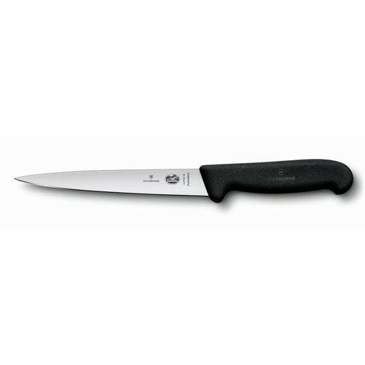 Victorinox Filleting Knife, Black Handle 15cm - Cater-Connect